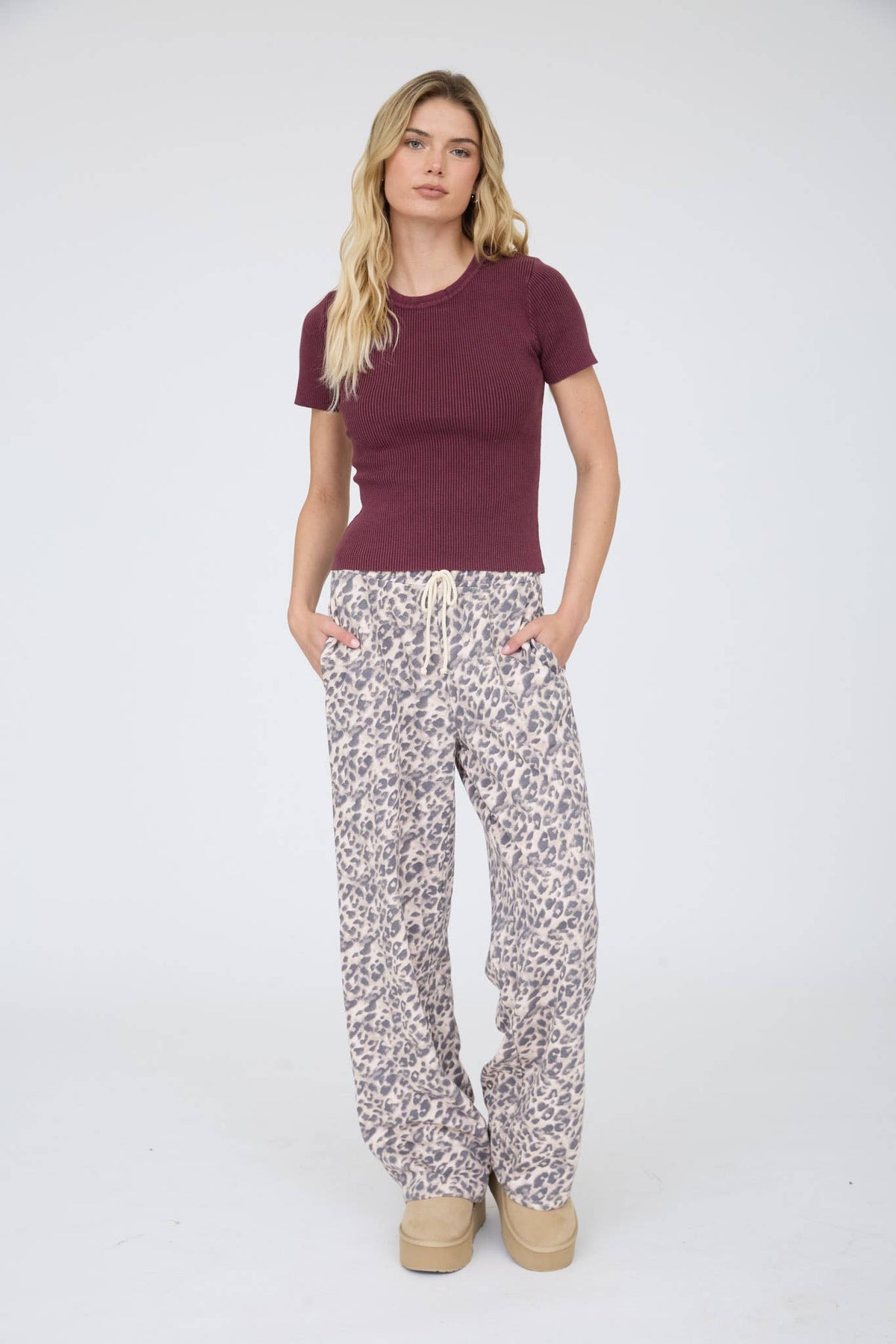 Celia Acid Wash Top