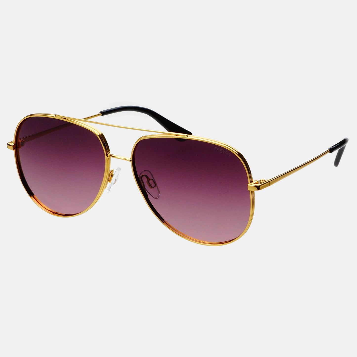 Max Polarized Purple Aviator Sunglasses