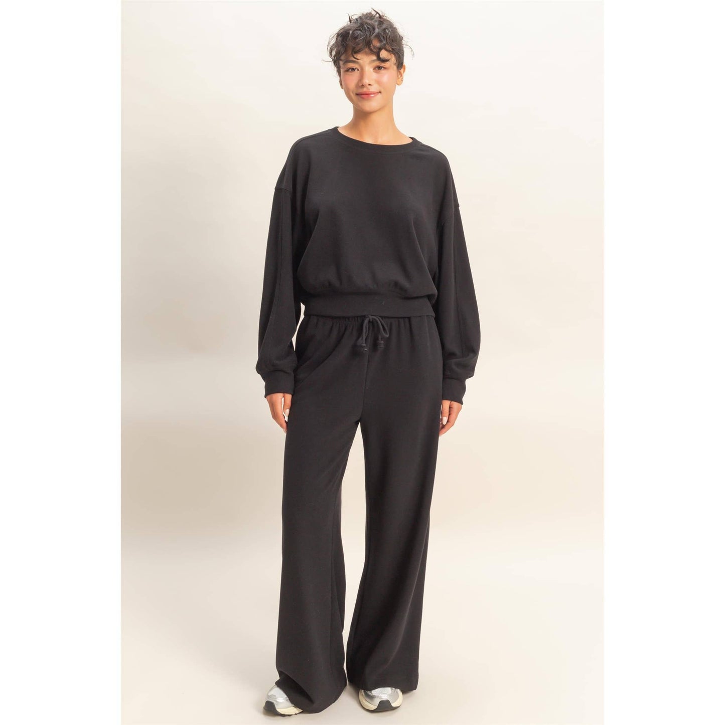 Madison Ribbed Relaxed Fit Sweatshirt