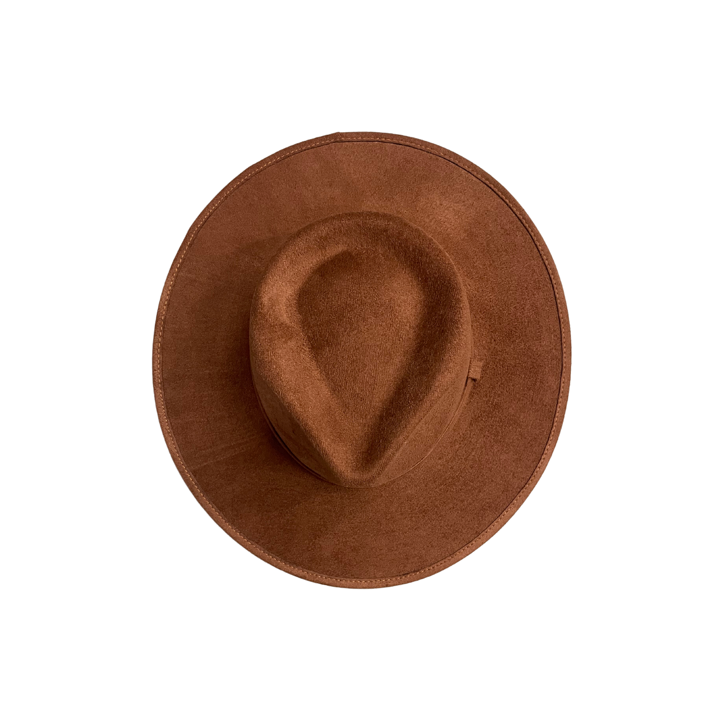 Vegan Suede Tear Drop Hat