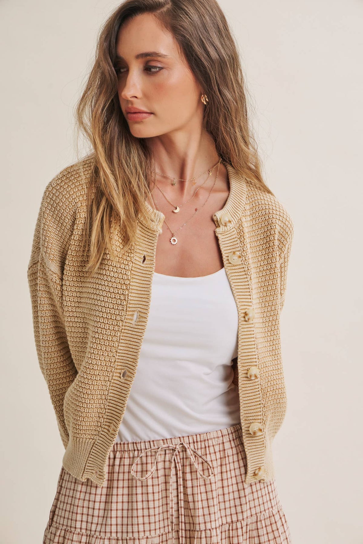 Charlie Button Up Cardigan