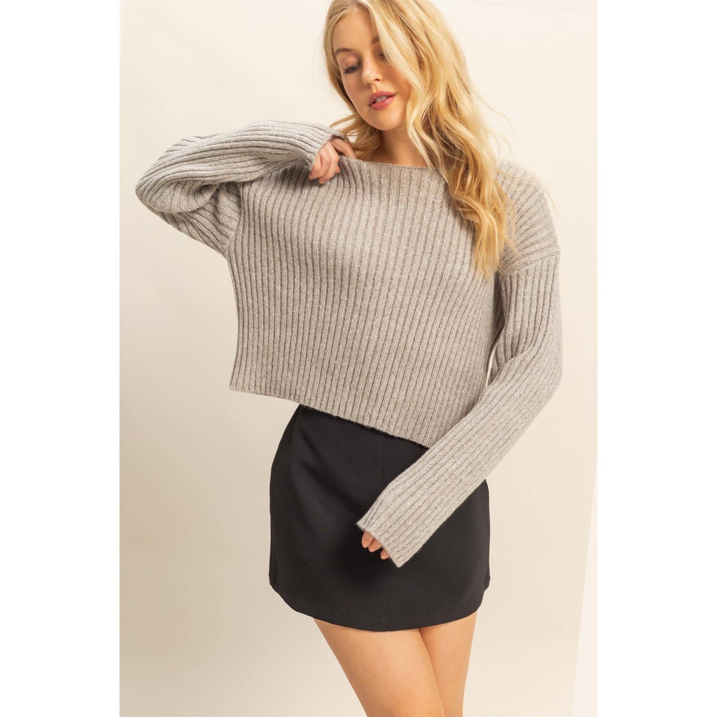 Dallie Textured Sweater