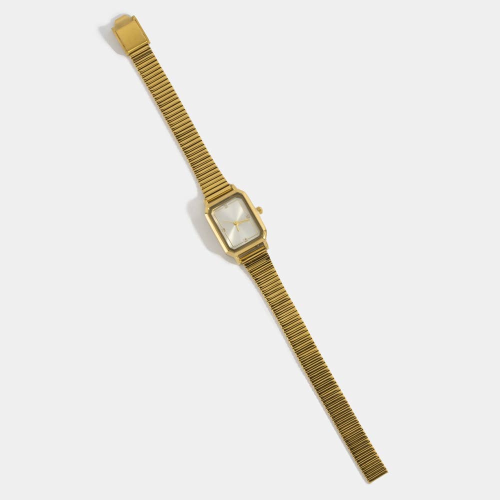 Snake Band Rectangle Style Watch