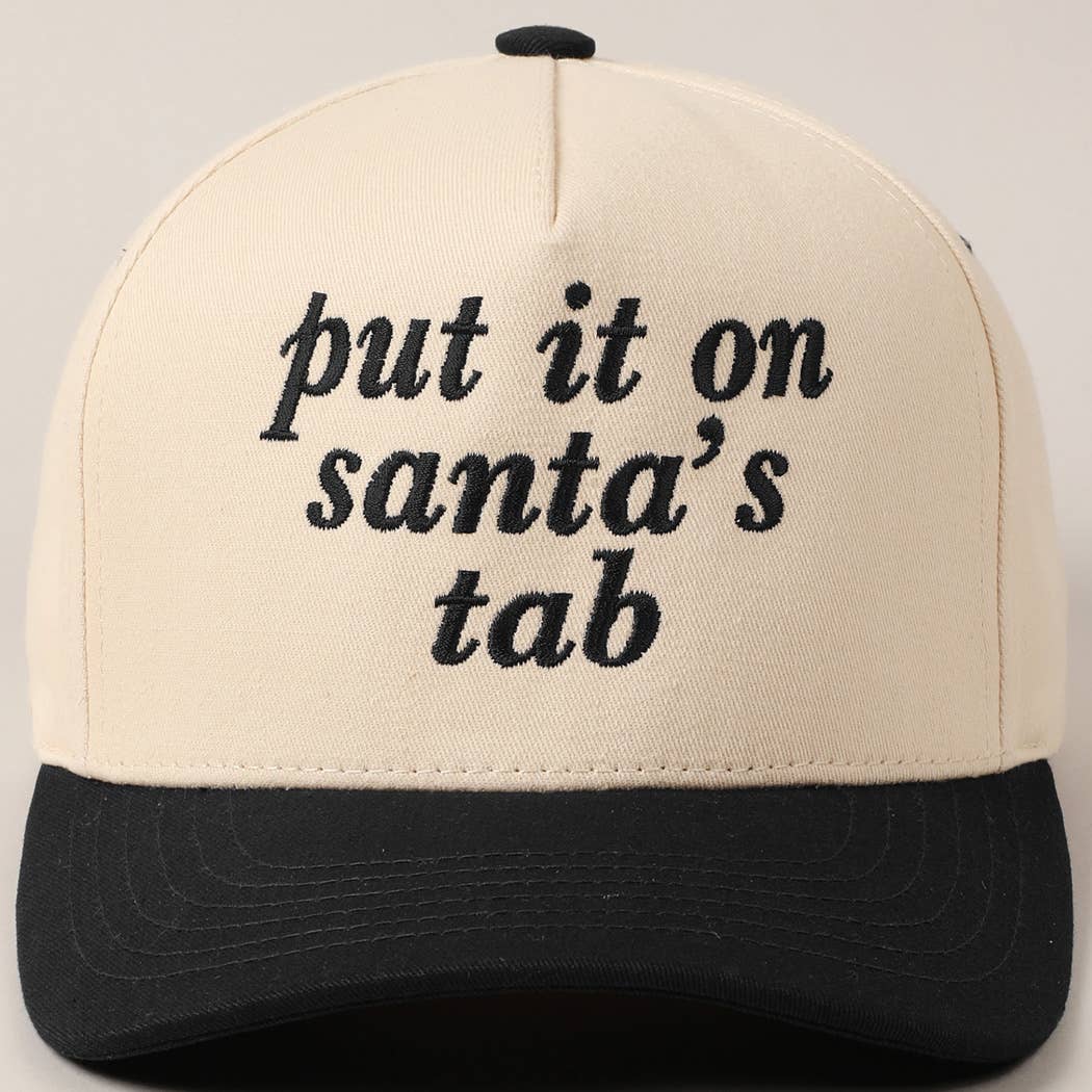 Put It On Santa's Tab Hat
