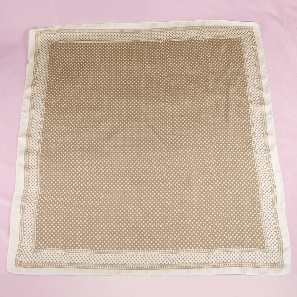 Square Polka Dot Pattern Scarf