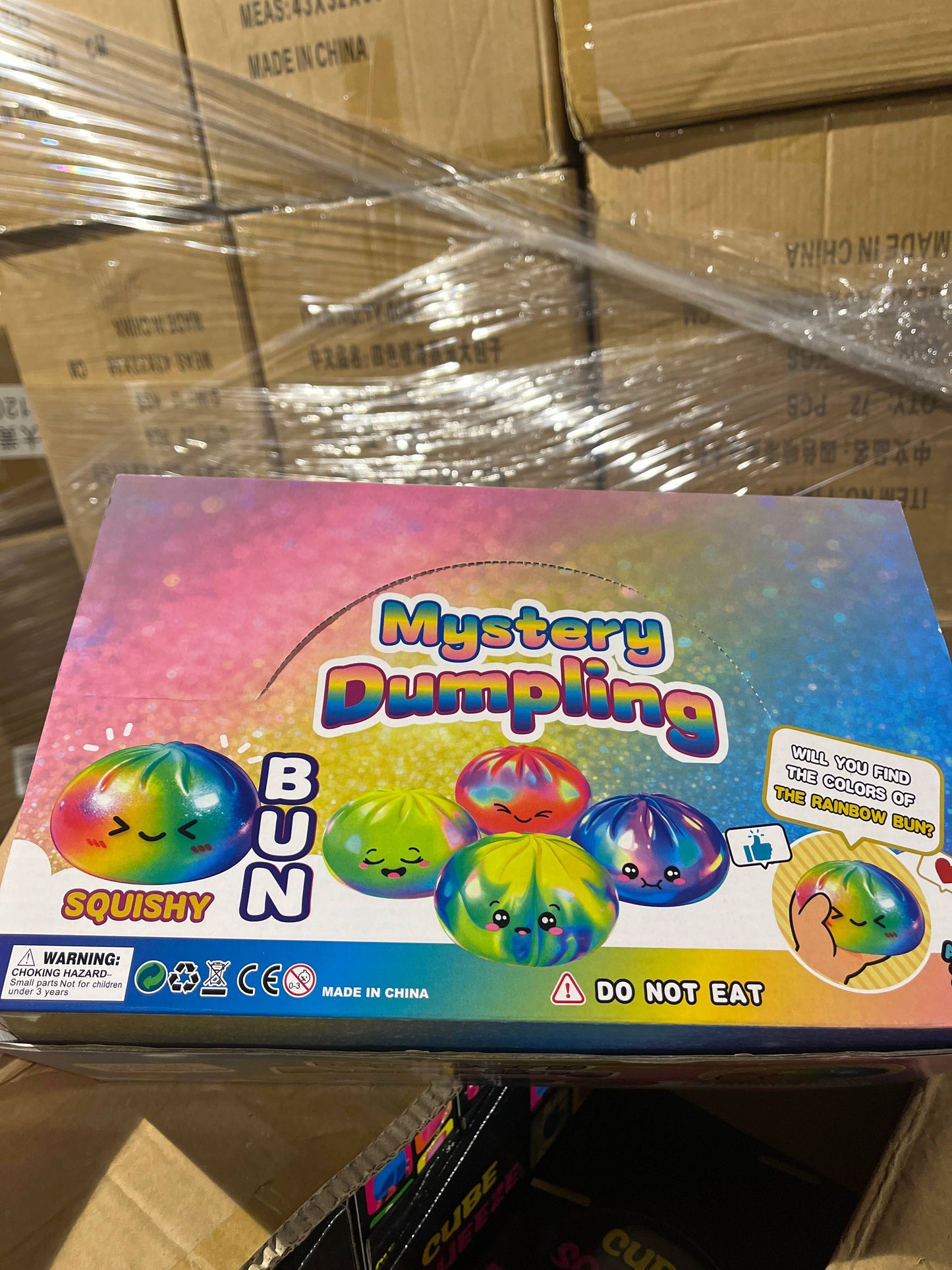 TieDye Squishy Dumplings Toy