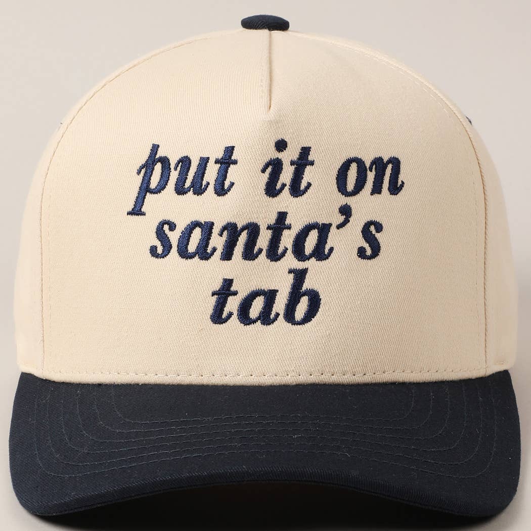 Put It On Santa's Tab Hat