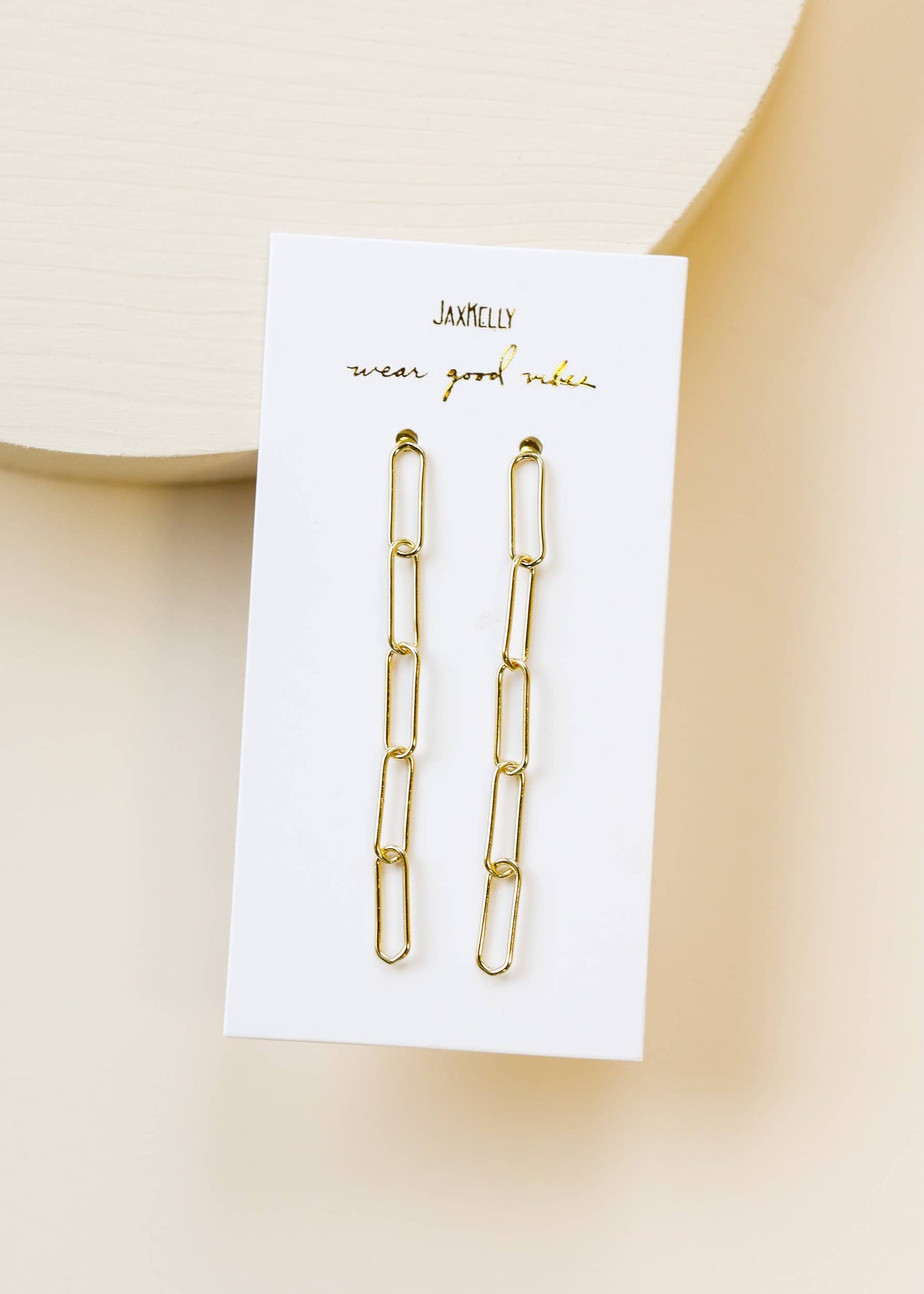 Link Drop Earrings