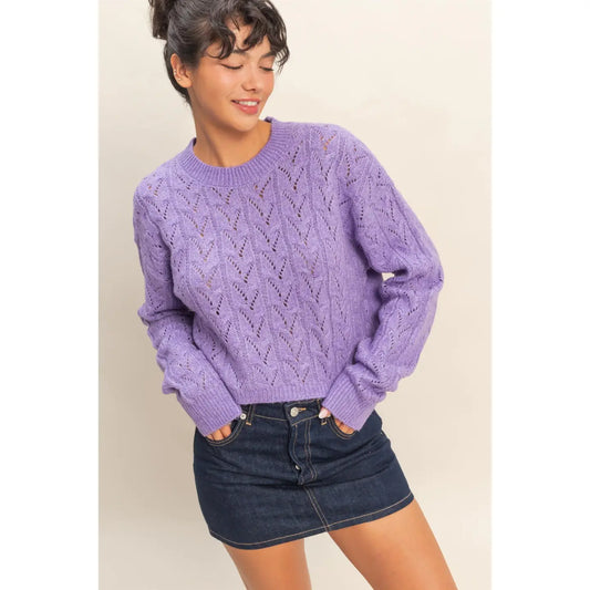 Emilee Cable Knit Sweater