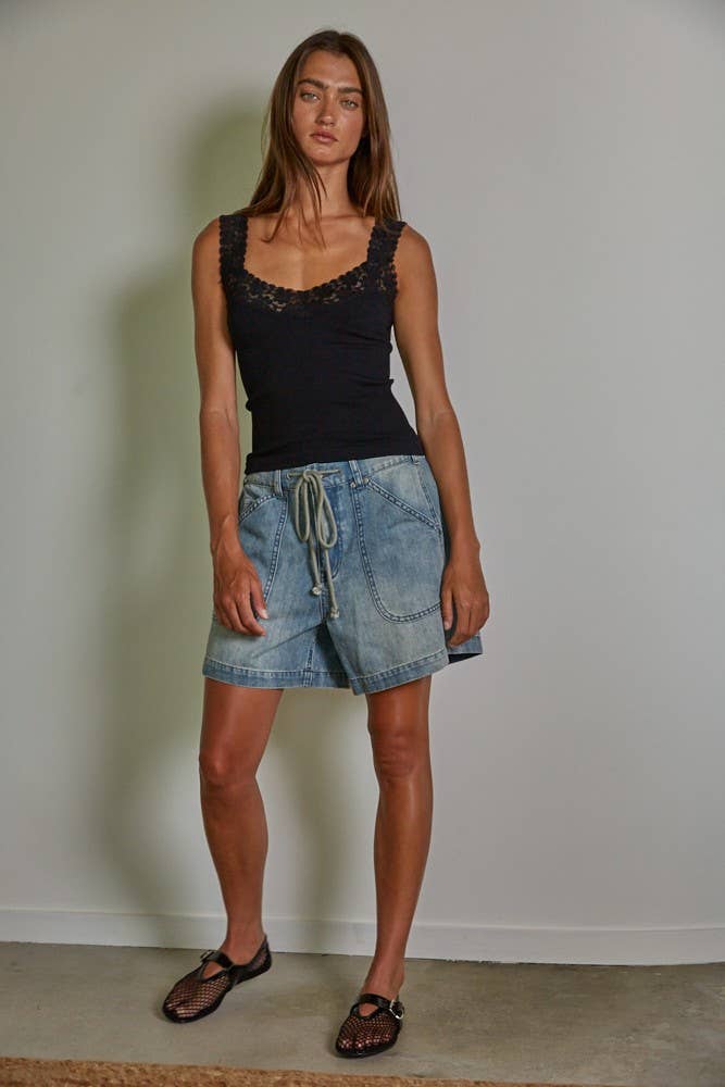 Karlee Scoop Neck Tank