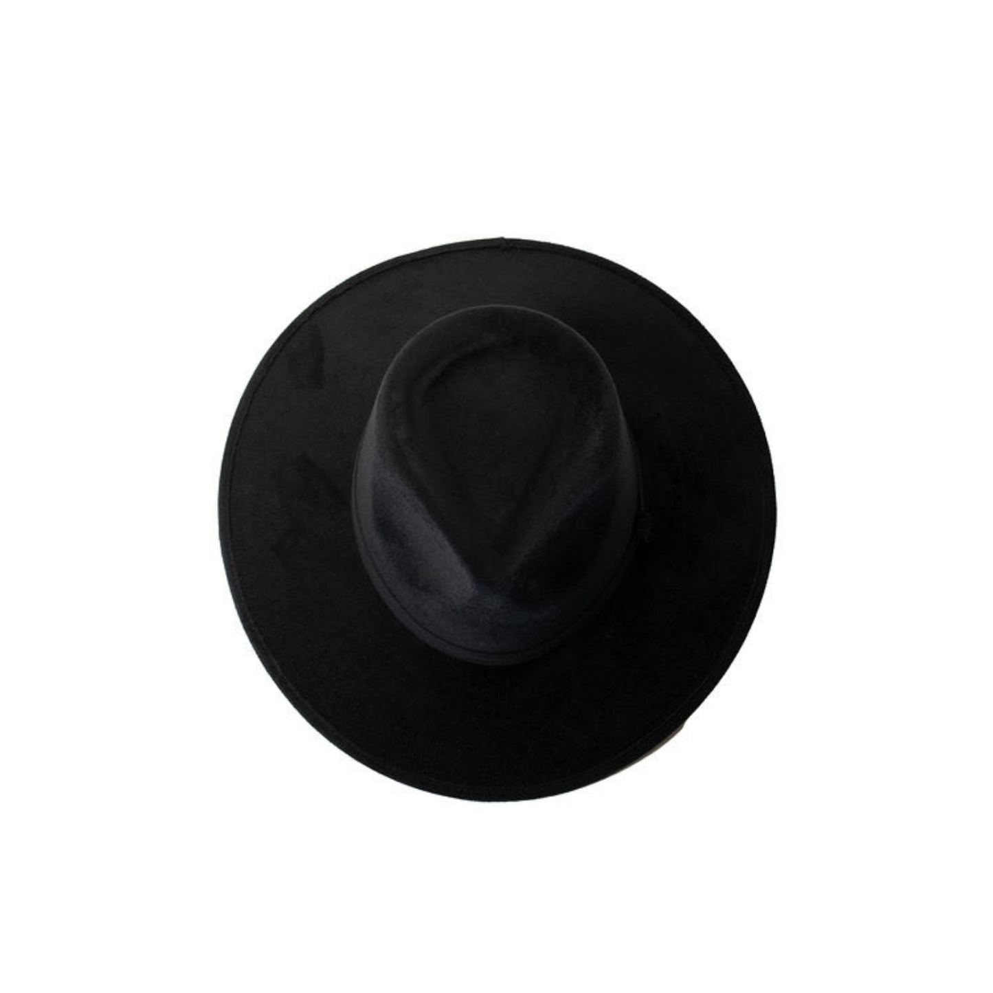 Vegan Suede Tear Drop Hat