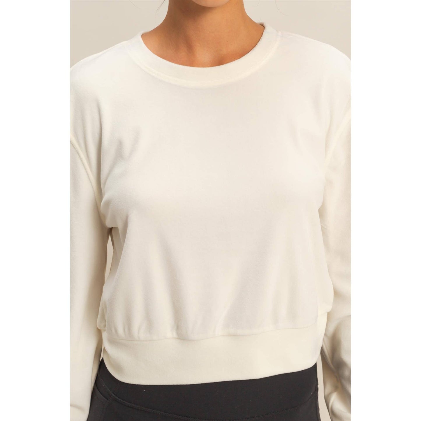 Kaylee Banded Sweatshirt