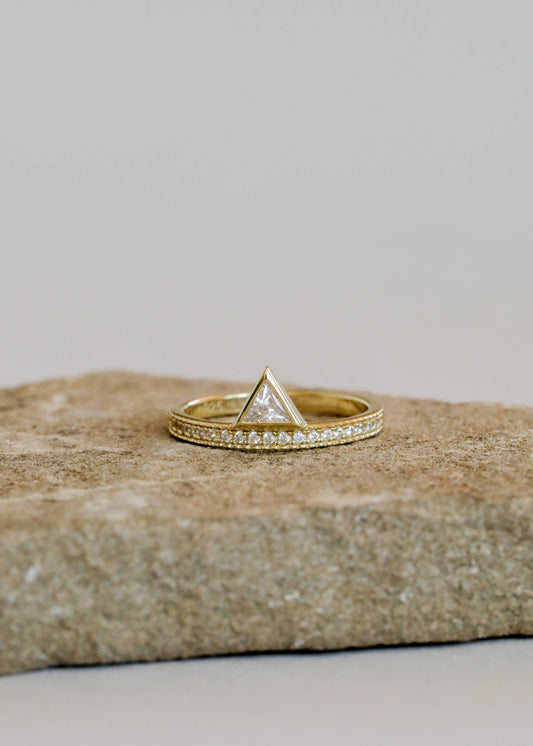 Stacked Triangle Ring