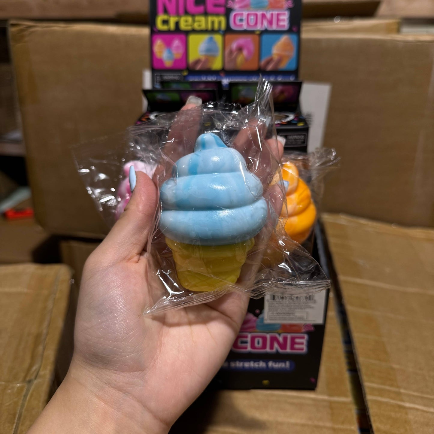 Sugar Squeeze Soft Serve Ice Cream Cone