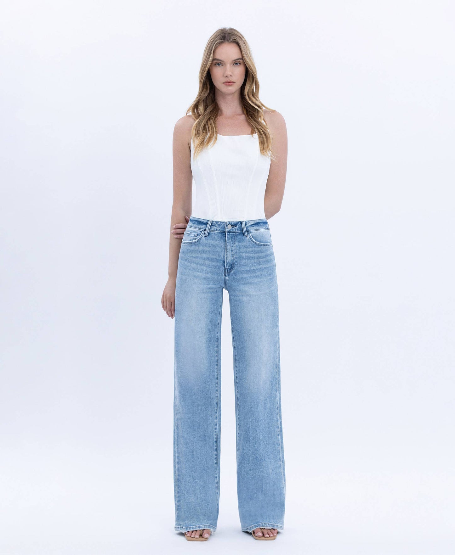 Caroline High Rise Denim