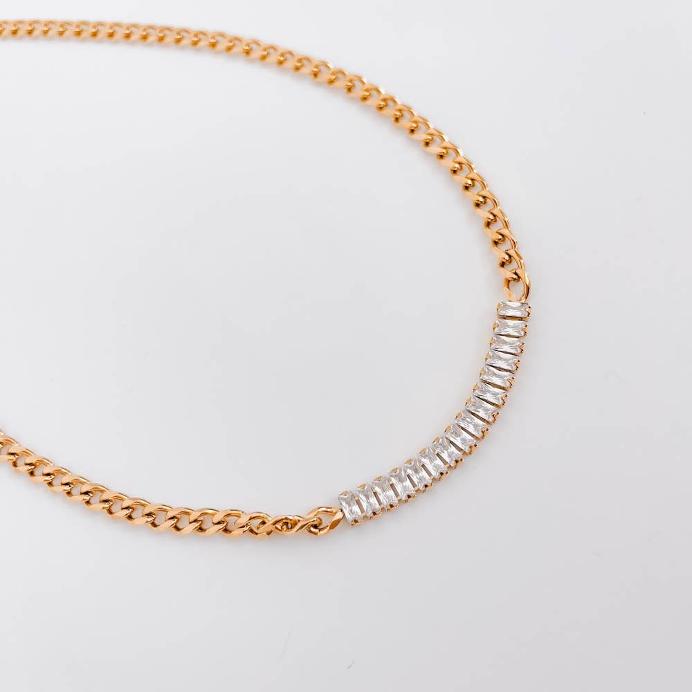 Desiree Diamond Chain Necklace