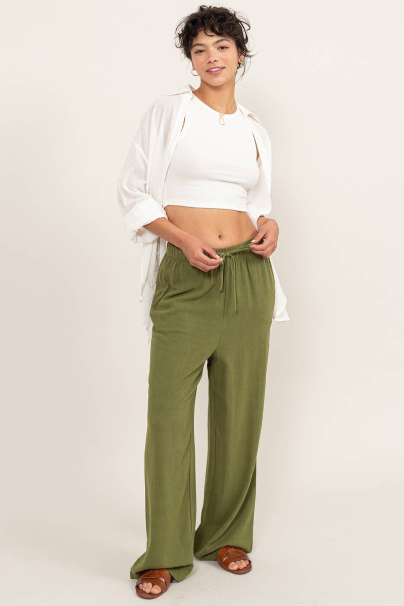 Gabrielle Linen Pants