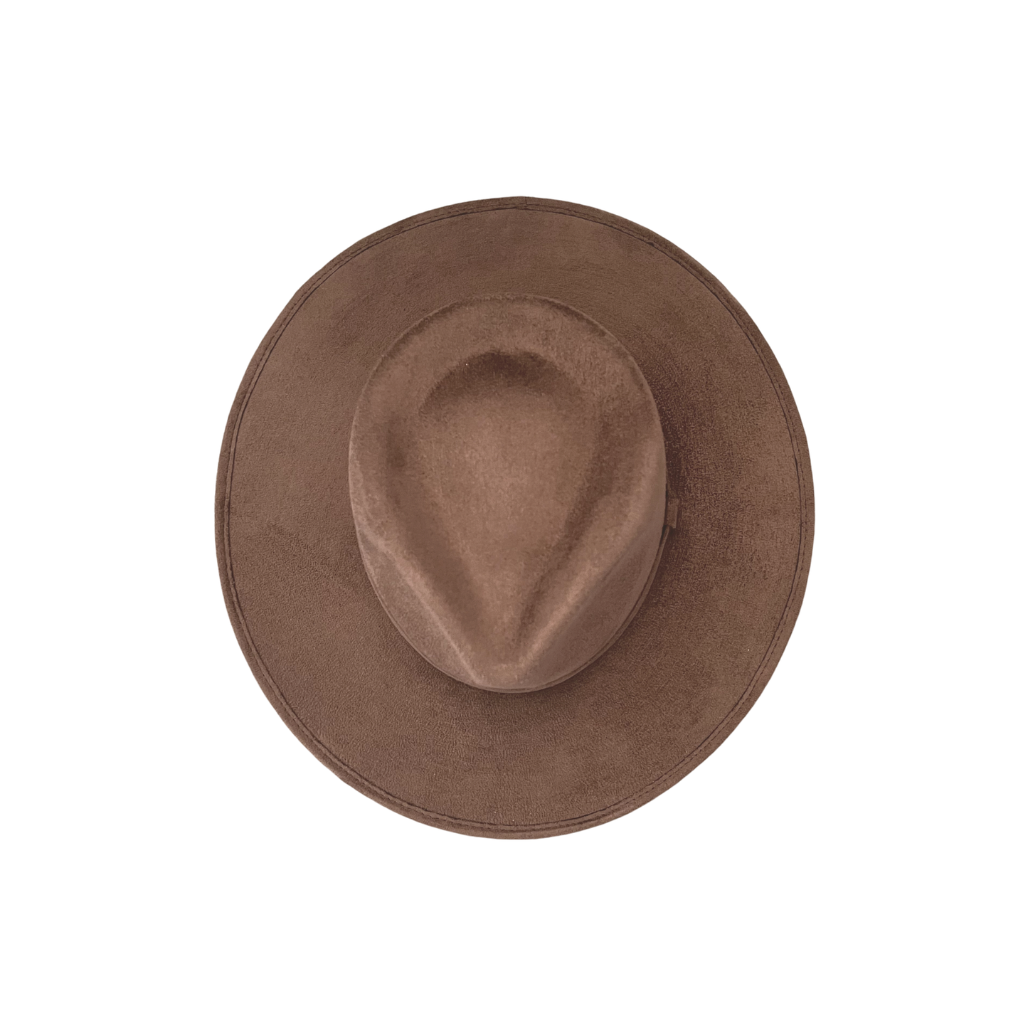 Vegan Suede Tear Drop Hat