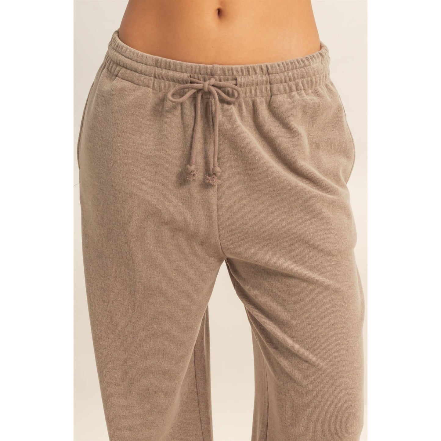 Sylvia Ribbed Jogger Pants