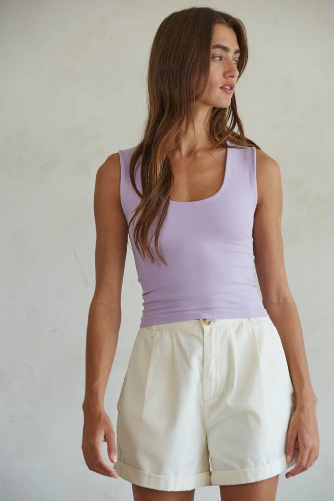 Erica Double Layered Seamless Top