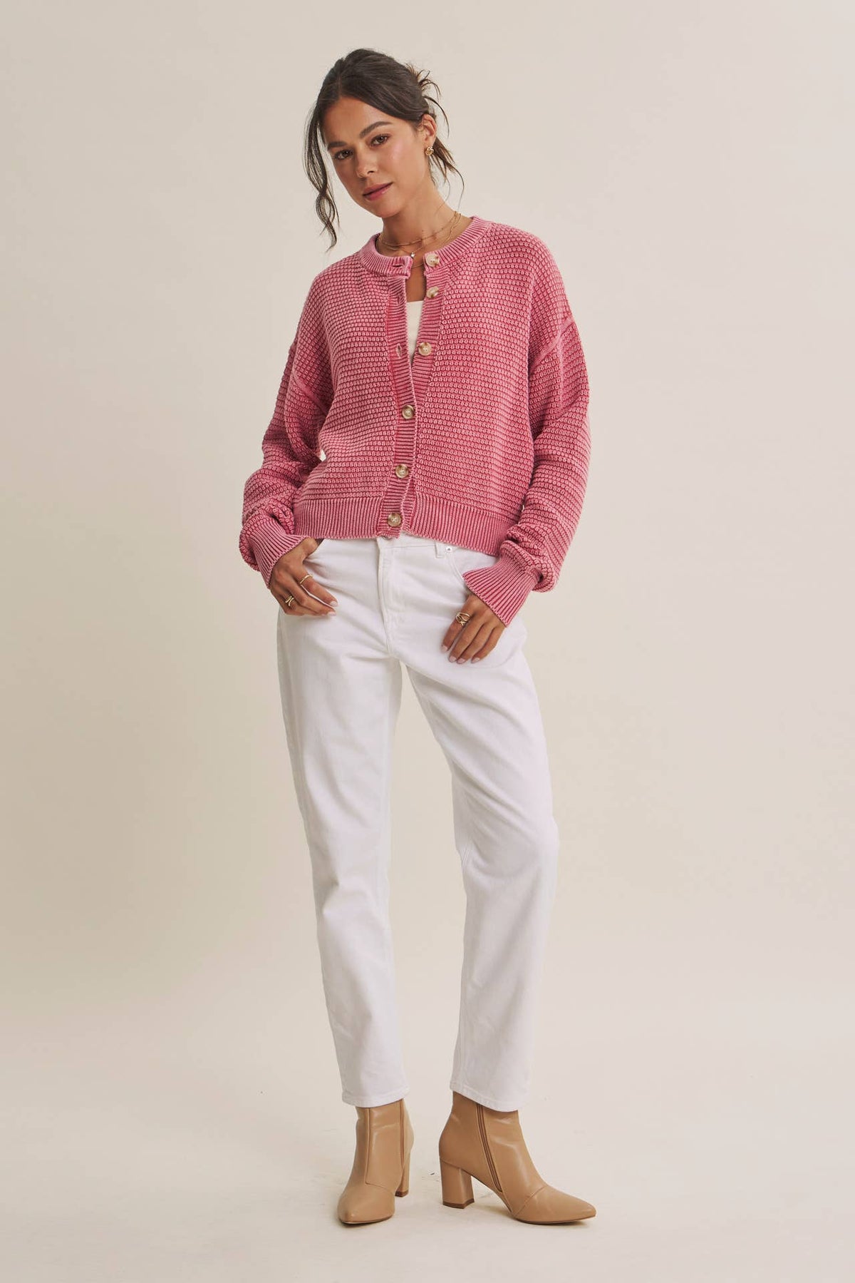 Charlie Button Up Cardigan