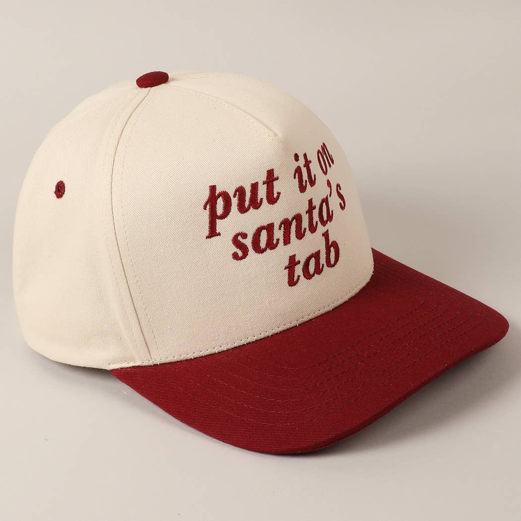 Put It On Santa's Tab Hat