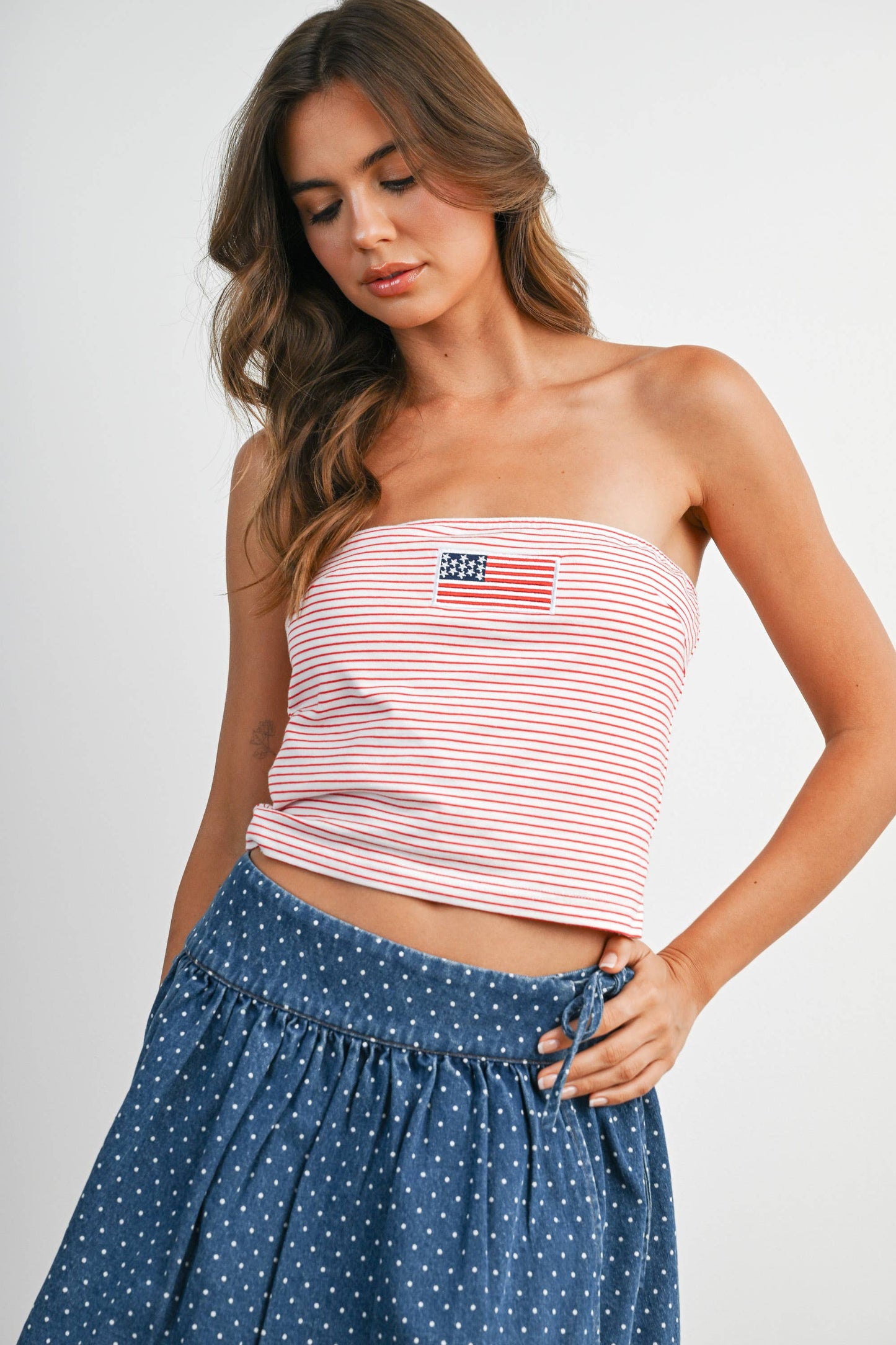 Stars and Stripes Tube Top