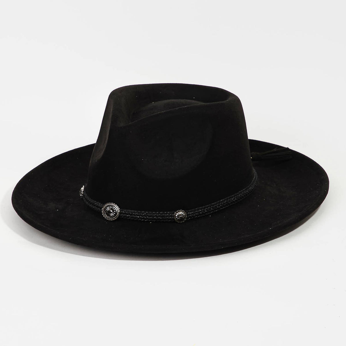 Braided Chevron Fedora Hat
