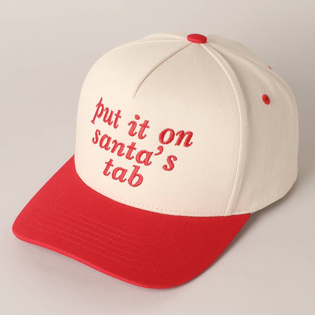 Put It On Santa's Tab Hat