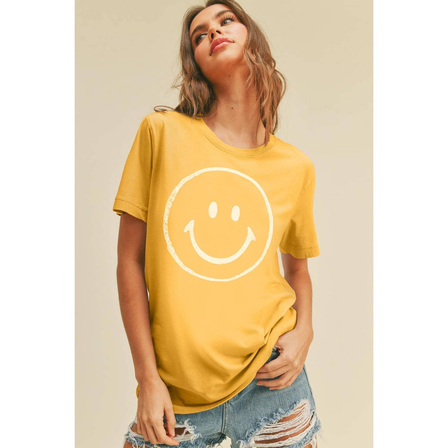 Smile Happy Face Graphic Tee