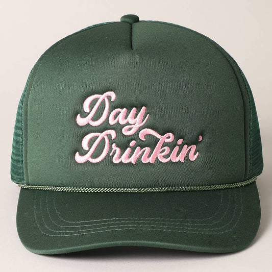 Day Drinkin'  Mesh Back Trucker Hat
