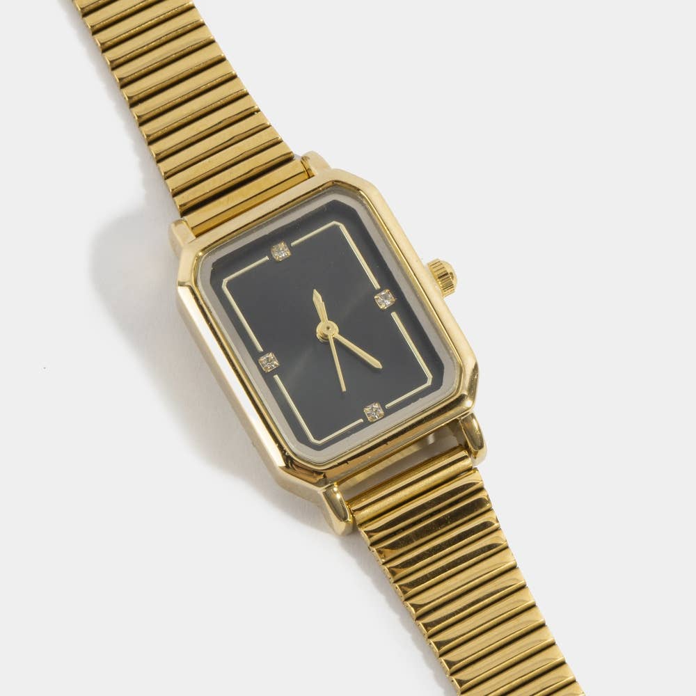 Snake Band Rectangle Style Watch