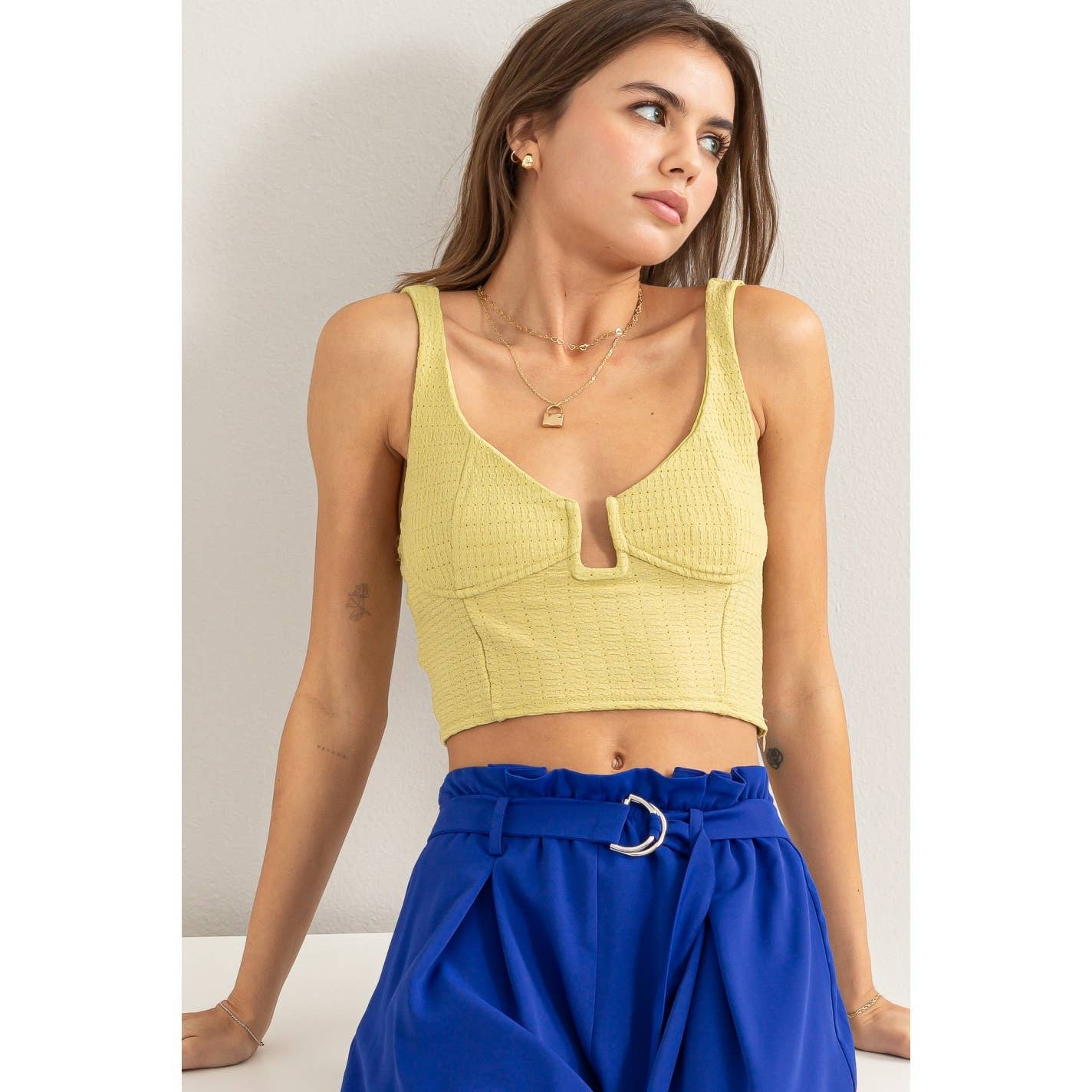 Caitlin Bustier Crop Top