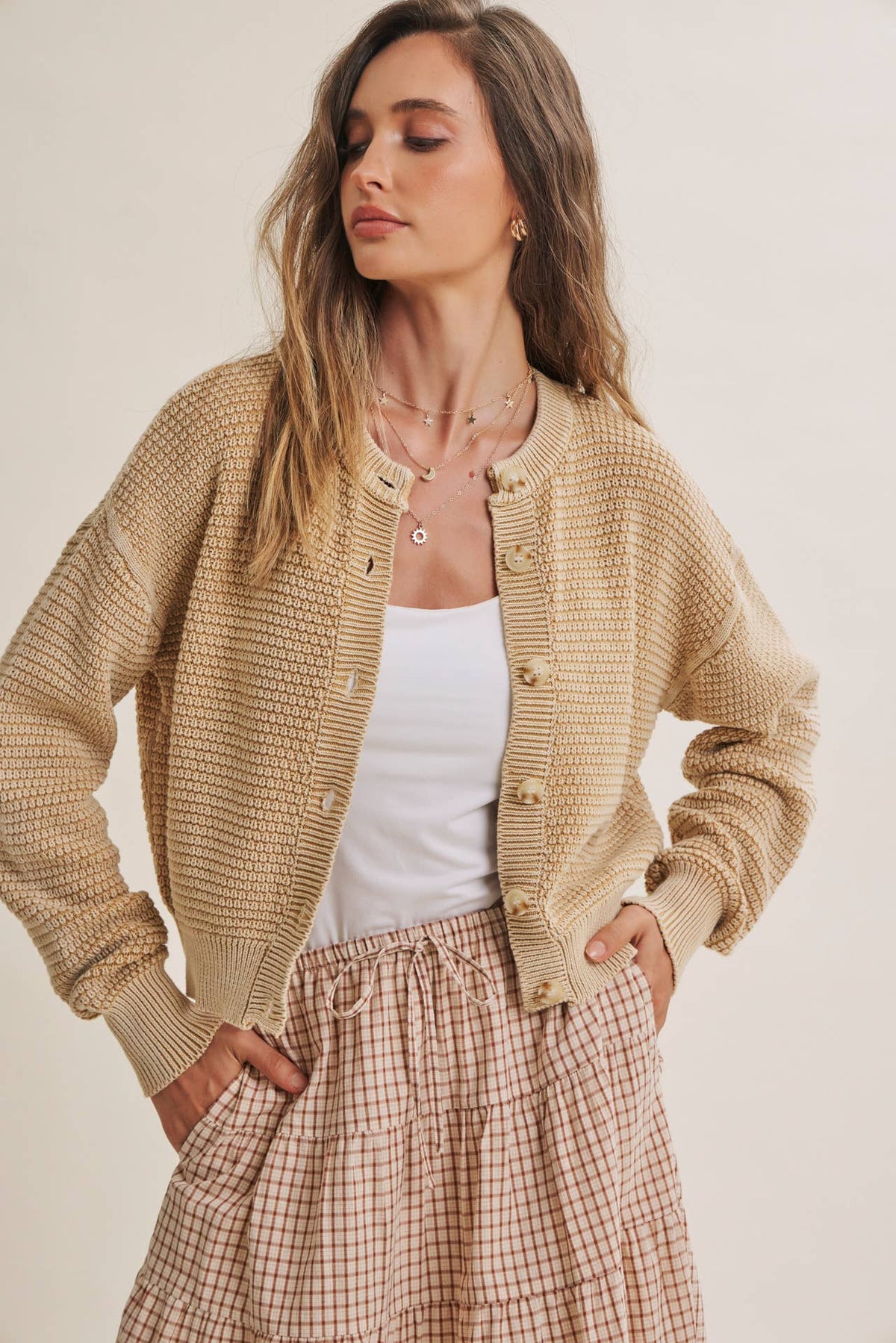 Charlie Button Up Cardigan