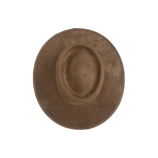 Sharie Suede Crown Top Hat