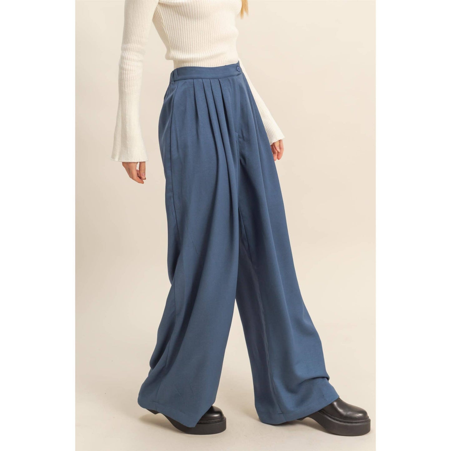Benson Wide-Leg Palazzo Pant