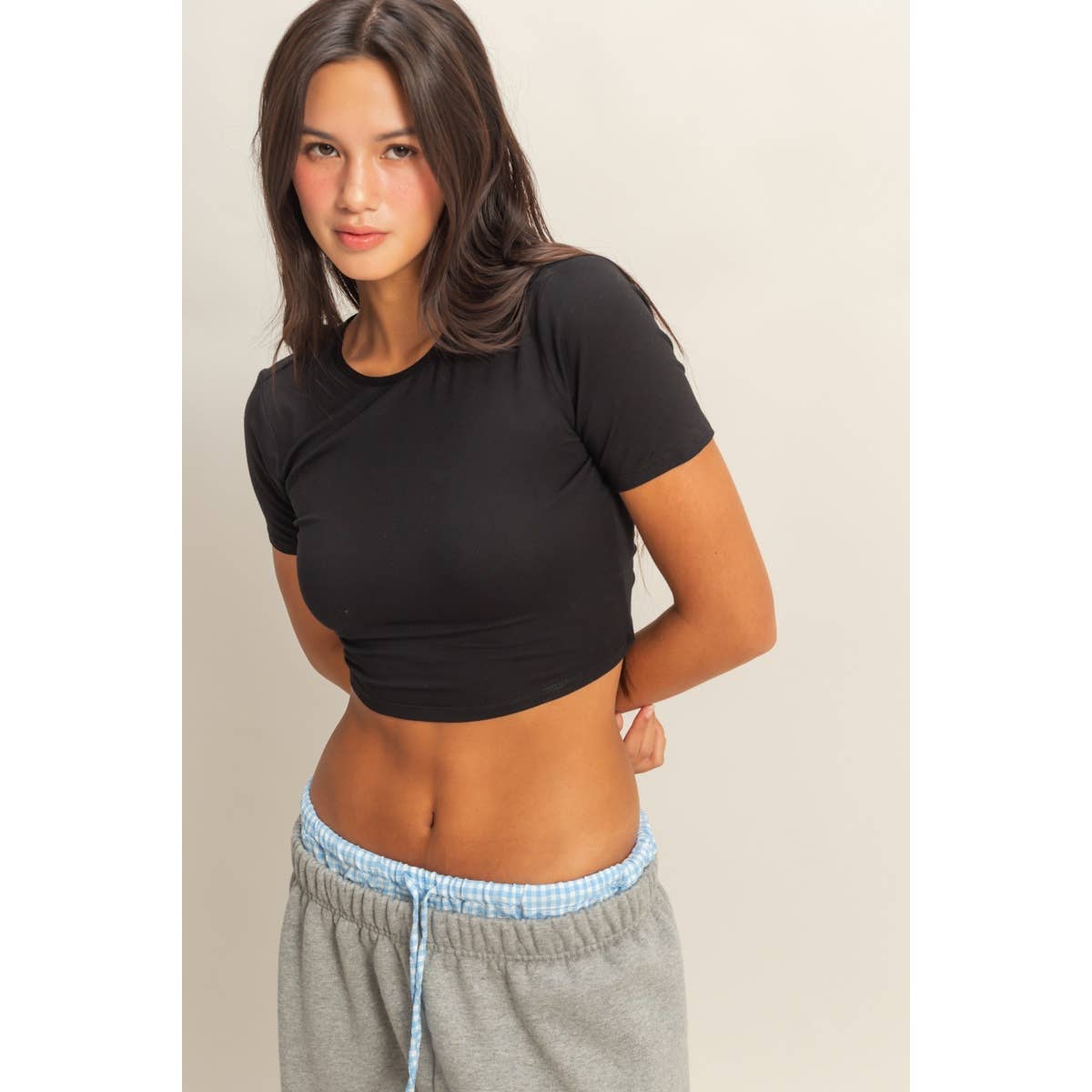 Hayden Open Back Crop Top