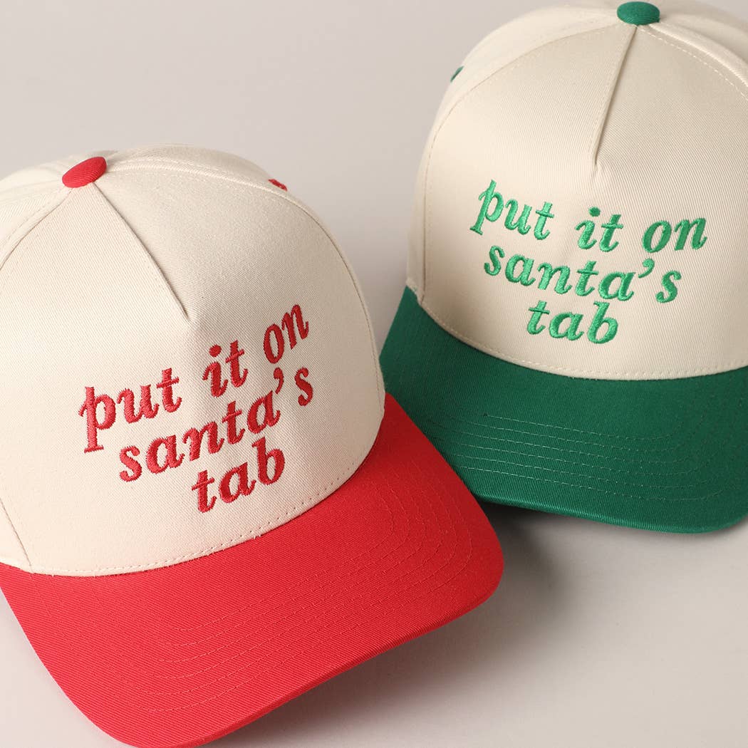 Put It On Santa's Tab Hat
