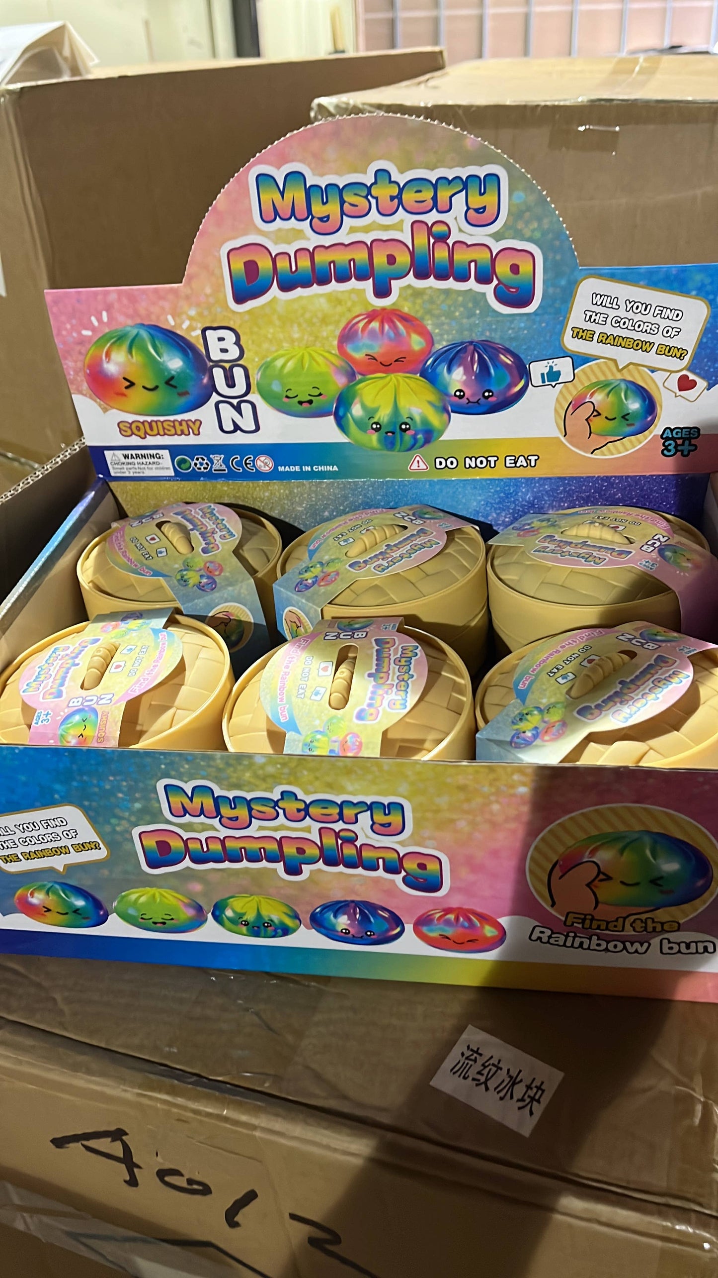TieDye Squishy Dumplings Toy