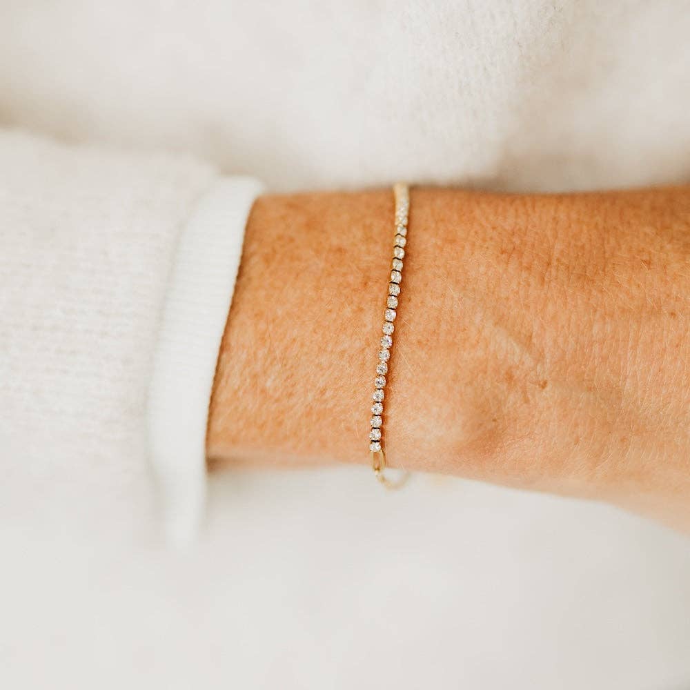 Diamond Tennis Chain Bracelet
