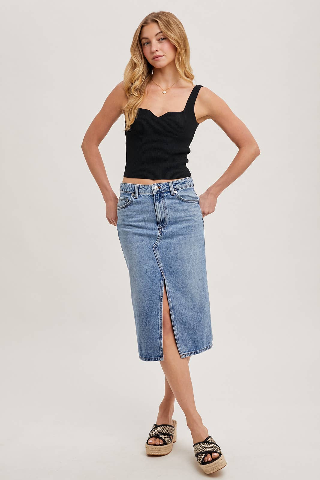 Sabrina Ribbed Tank