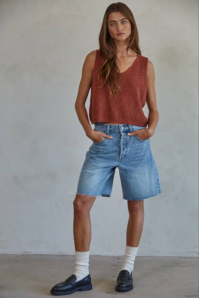 Gabrielle Knit Vest Top