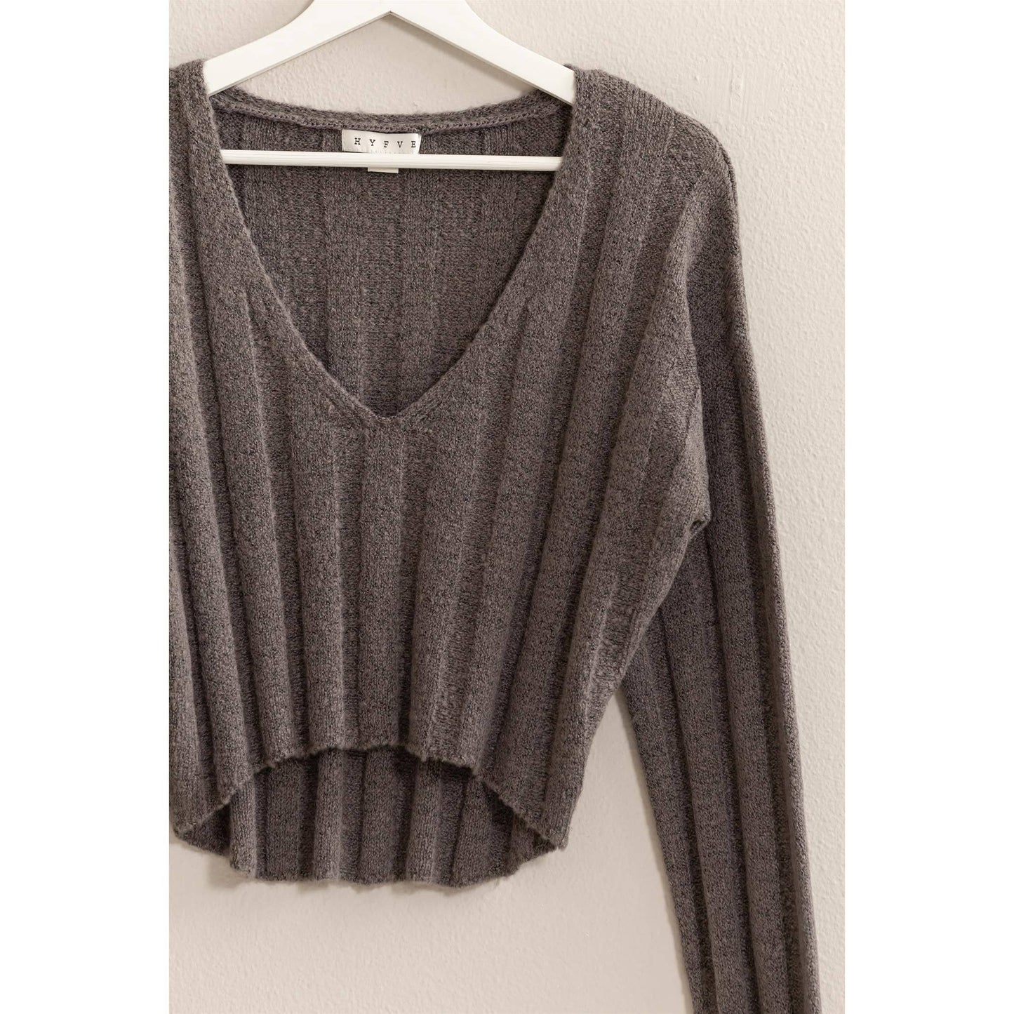 Ciara Cropped Sweater Top