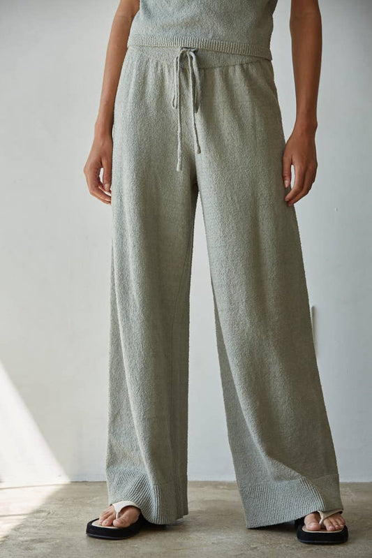 Kennedy Knit Sweater Wide Leg Pants