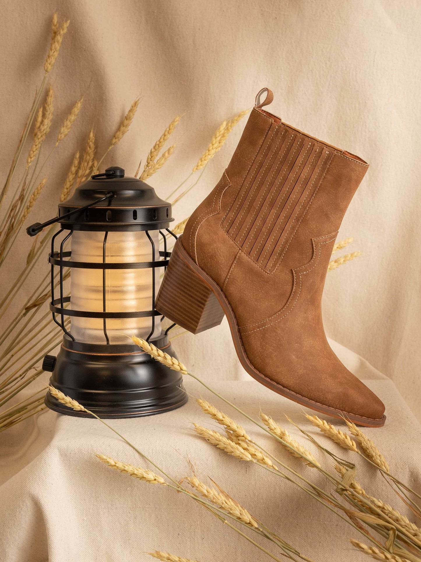 The Addison | Brown Paneled Boot