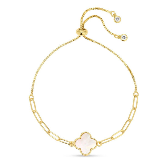 Quatrefoil Pulley Bracelet