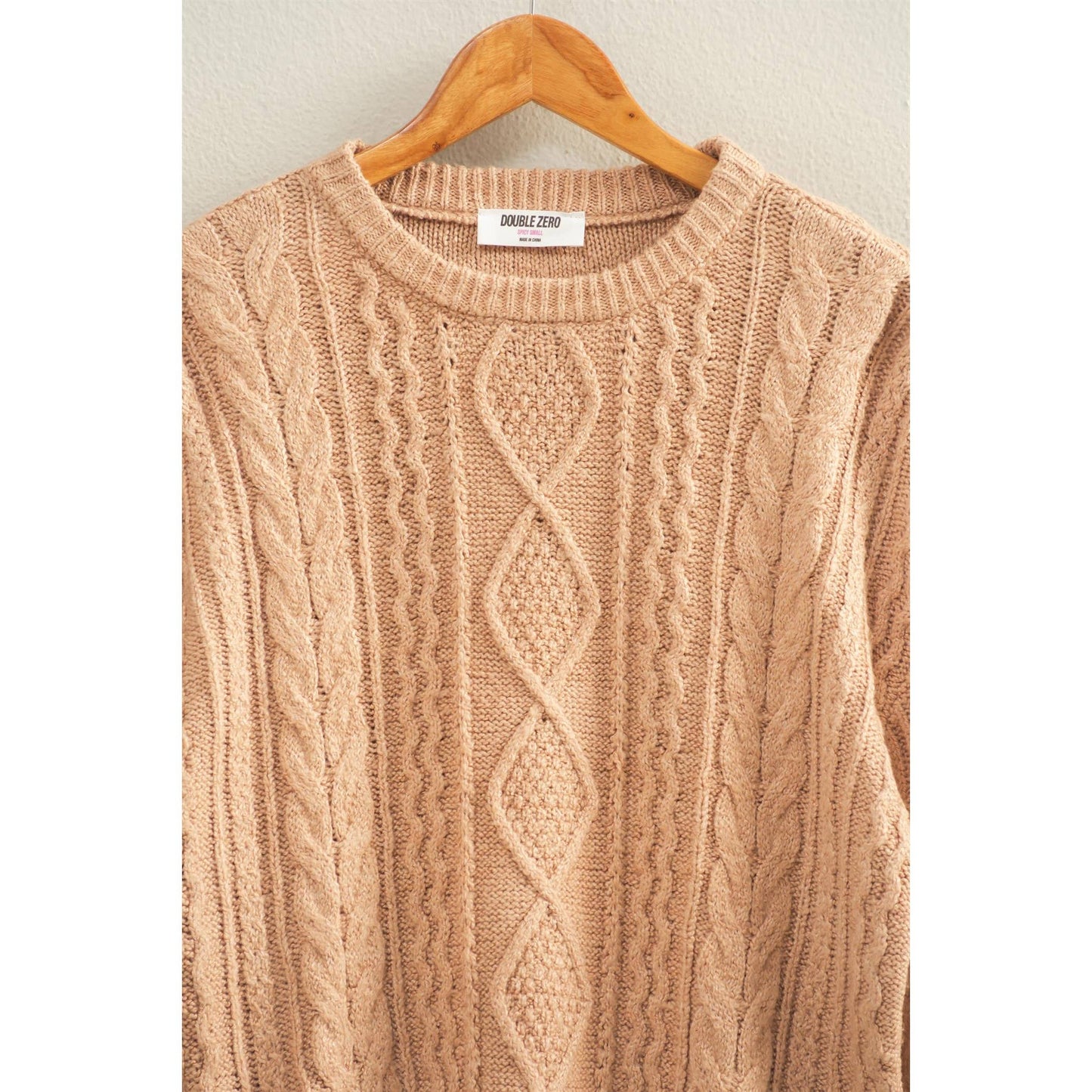 Avery Cable Knit Sweater