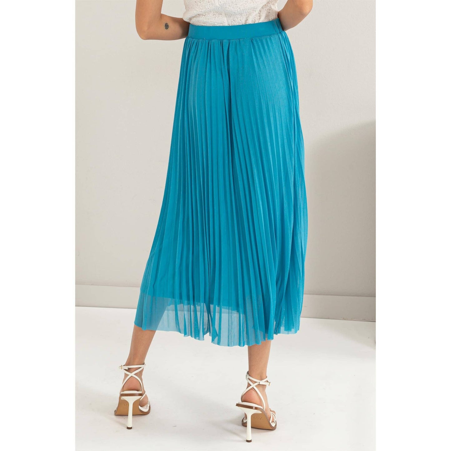 Dream On Pleated Skirt