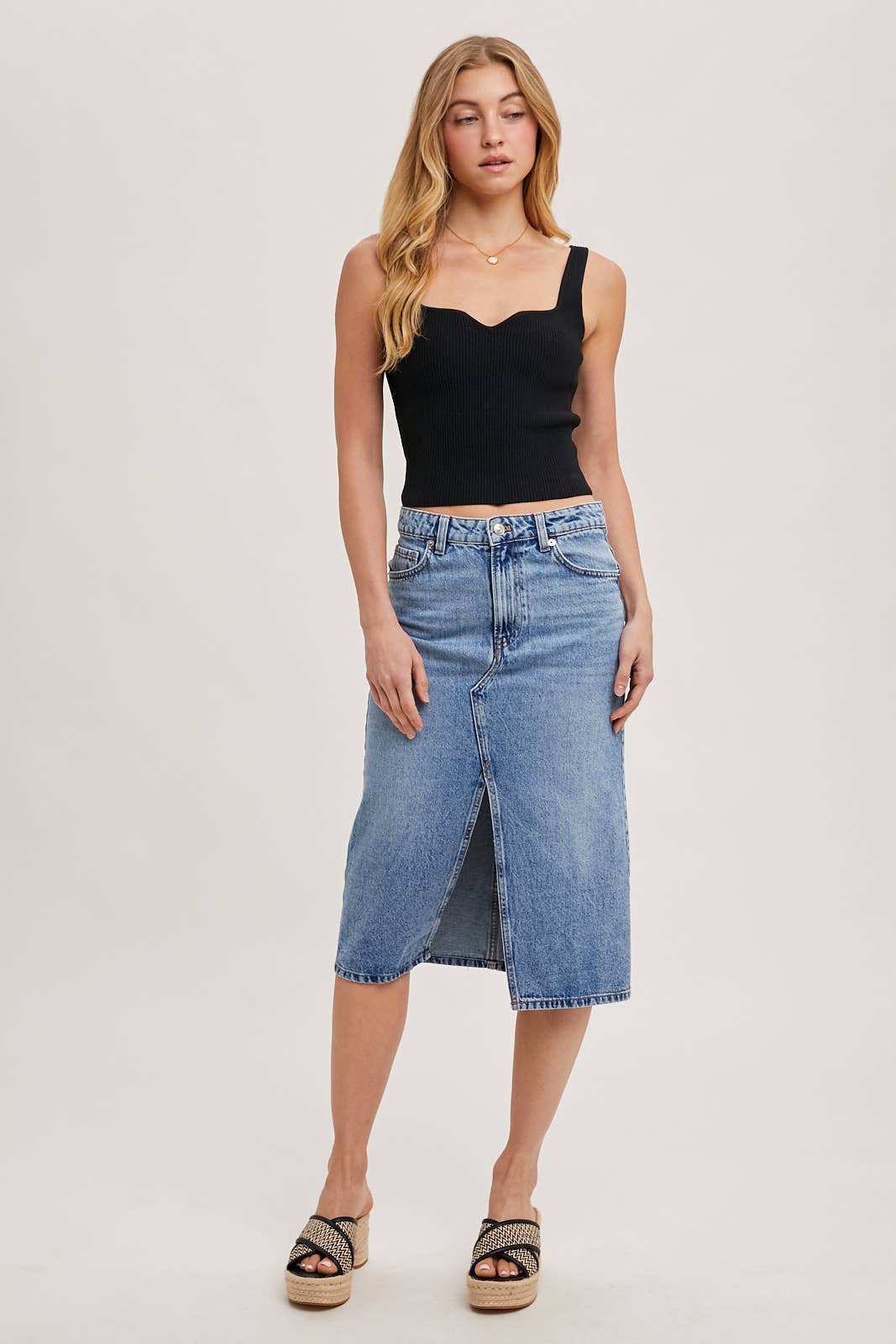 Sabrina Ribbed Tank