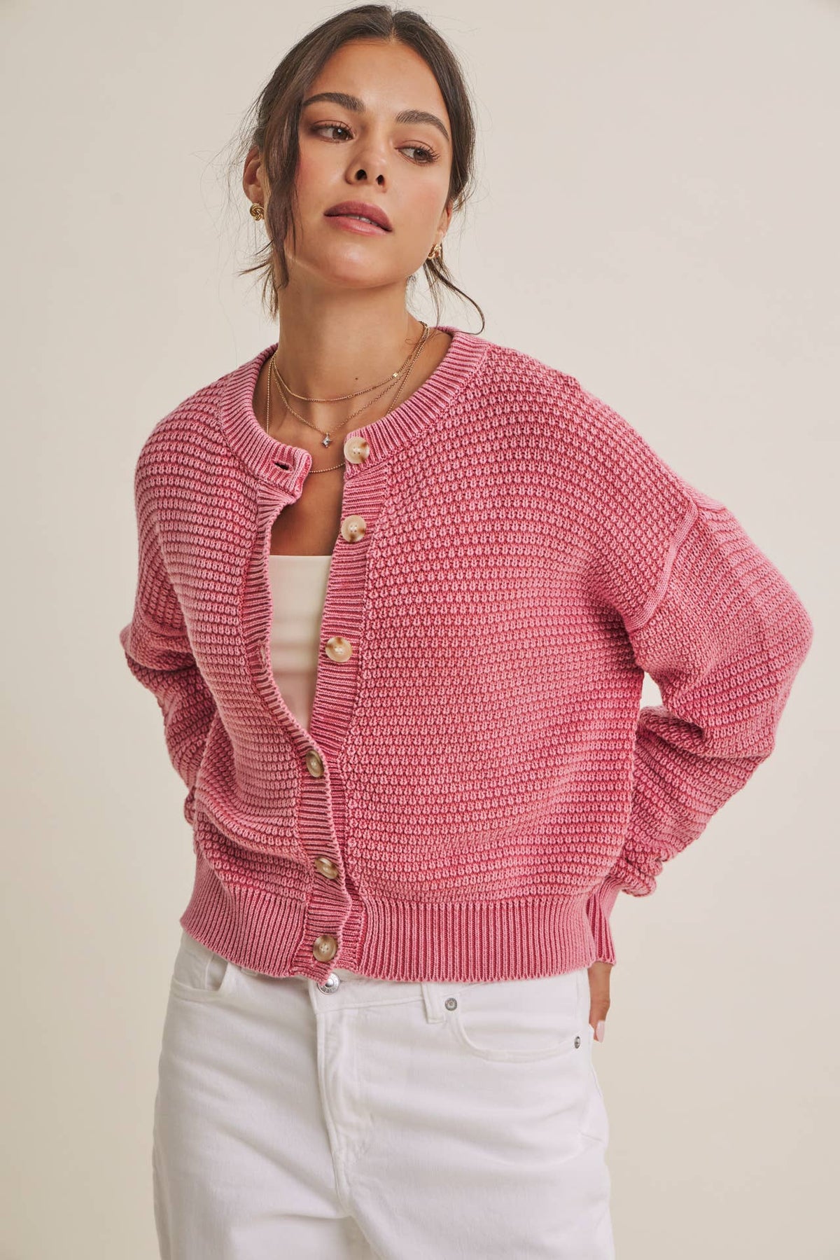 Charlie Button Up Cardigan